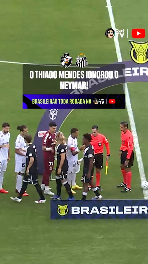 THIAGO MENDES DEIXOU O NEYMAR NO VÁCUO! 😳
Essa treta é antiga e já pegou fogo antes mesmo da bola rolar em São Januário... EITAAAA 👀

#CoberturaCazéTV #Brasileirão #Neymar #Santos #FutBr #Vasco #cztv02