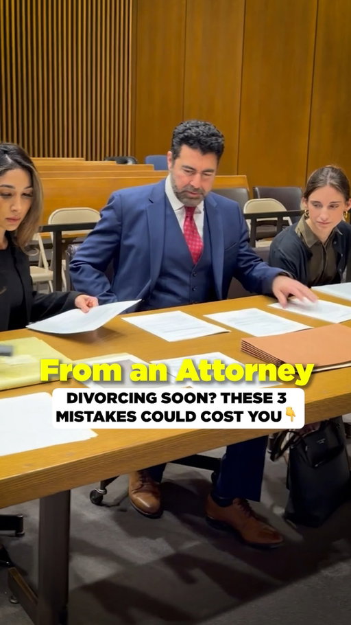 Divorcing soon? These 3 mistakes could cost you more than you think.

1. Making big financial moves too soon - Don’t sell, transfer, or hide assets without understanding the legal consequences.
2. Ignoring your finances - Know your accounts, debts, income, investments, and major assets before you file.
3. Posting everything online - Social media can become evidence. Think twice before sharing personal details about your divorce.

A little preparation before filing can make a big difference. - similar to this, two other options