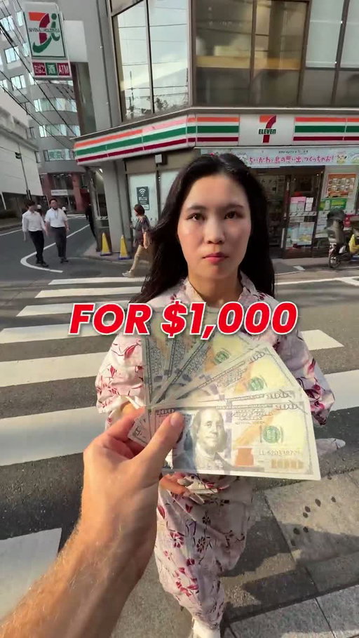 I challenged a Japanese local to guess the American prices of various items from a Japanese convenience store, offering her a hundred-dollar bill for every one she got right! While she successfully guessed the higher American price for a bowl of ramen and toothpaste, she was completely shocked to learn that a banana is significantly cheaper in the United States, and she ultimately lost the final round by underestimating the cost of an American corn dog.⁠
⁠
While playing a guessing game with international food prices is entertaining, playing guessing games with your own personal budget is a terrible approach to daily money management. When you don't track exactly how much you are spending on everyday conveniences, it is incredibly easy to develop bad spending habits that slowly inflate your living costs. Ignoring the real price of your daily purchases is one of the main reasons people find themselves living paycheck to paycheck. Developing strong financial literacy means understanding the true value of what you are buying and making sure those purchases align with your long-term goals. Sustainable wealth building requires you to make intentional, smart money moves that prioritize value over convenience. The ultimate goal of financial independence is to have complete transparency over your finances, so you never have to guess if you can afford the lifestyle you want.⁠
⁠
This video is proudly sponsored by FinanceBuzz, the ultimate platform to simplify your financial decisions. If you want to build a bulletproof financial plan, they make it incredibly easy to compare personal financing options, find the best debt consolidation loans to manage high interest, or do a proper cash back credit cards comparison to safely earn rewards on every purchase. It is the smartest way to protect your cash and grow your wealth.⁠
⁠
#wealthbuilding #RealMoneyPatterns #financechannel #convenience #foodprices