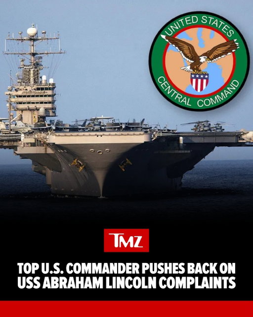 🚨 U.S. Central Command is trying to steady the ship after a wave of bad press over conditions aboard the USS Abraham Lincoln ... praising the crew and pointing to comparatively low numbers of mental health cases.

Read more at the link in bio 🔗