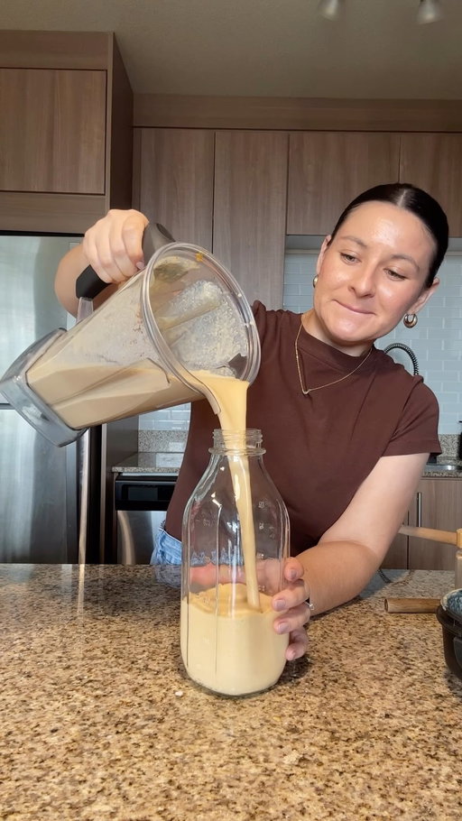 BETTER THAN STORE-BOUGHT👏

This Homemade Pumpkin Spice Creamer was my most popular recipe last fall! And for good reason…it tastes like pumpkin pie in liquid form👏

Comment SPICE for the full recipe🧡🍂🍁

#pumpkinspice #pumpkinspicecreamer #homemadecreamer