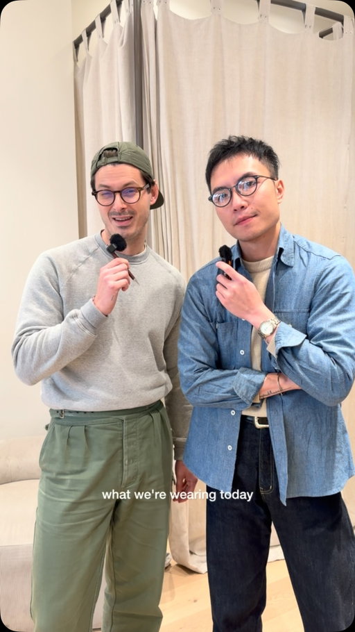 Monday OOTD with Steve and Thomas