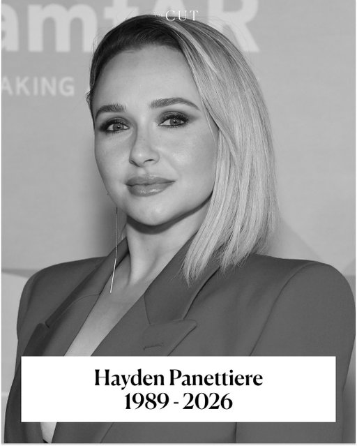 Rest in peace, Hayden Panettiere. ❤️🪽 The actress, known for her roles in “Bring It On,” “Nashville,” and “Heroes,” has died, ABC News reports. She was 36. “It is with profound sadness that we share the tragic passing of our beloved Hayden,” a representative for Panettiere wrote in a statement. “She was an incredible light and a force of nature who brought immeasurable love and joy to all who knew her — and to the millions who watched her onscreen.” 

Photo: Getty Images