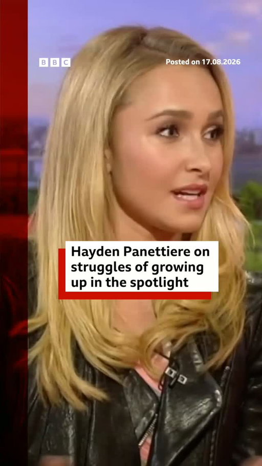 Hayden Panettiere, the star of shows like Nashville and Heroes has died aged 36.
 
In this clip from 2013, Hayden told BBC Breakfast about the struggles of growing up as a child star.
 
Tap the link in @BBCNews's bio to read tributes being paid to the star.
 
#HaydenPanettiere #BBCNews