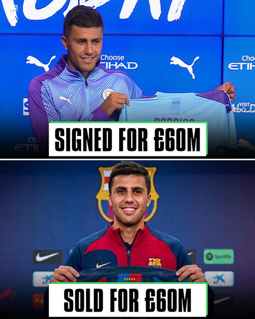 Manchester City signed Rodri for £60M in 2019, and seven years later he leaves as one of the most decorated players of his era: 

4 Premier Leagues, 1 Champions League, 2 FA Cups, 3 League Cups, a Community Shield, Club World Cup and the Ballon d’Or. 🏆

Now a new chapter begins at Barcelona, with the midfielder joining for £52M + £8M in add-ons.

From Manchester to Barcelona, one of the biggest moves of 2026 🔥