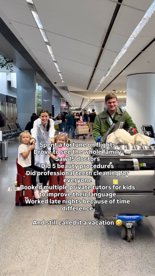 Immigrants coming back from “vacation”