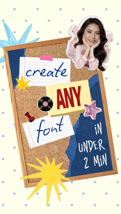 why save pinterest fonts when you can just make your own🙂‍↕️ @lovart.ai

💬comment "LOVART" to get your own custom fonts 

#BuiltWithLovart #AiDesign #AlBranding #fonts #fontdesign