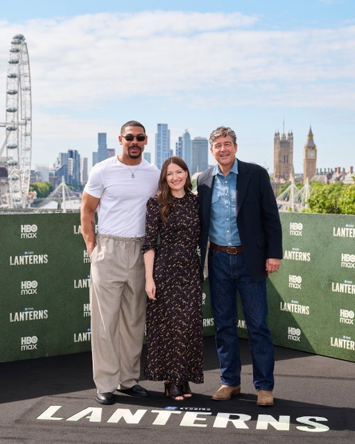 From Rushville to London. Episode 1 of #Lanterns is now streaming on HBO Max.

#KyleChandler #AaronPierre #KellyMacdonald