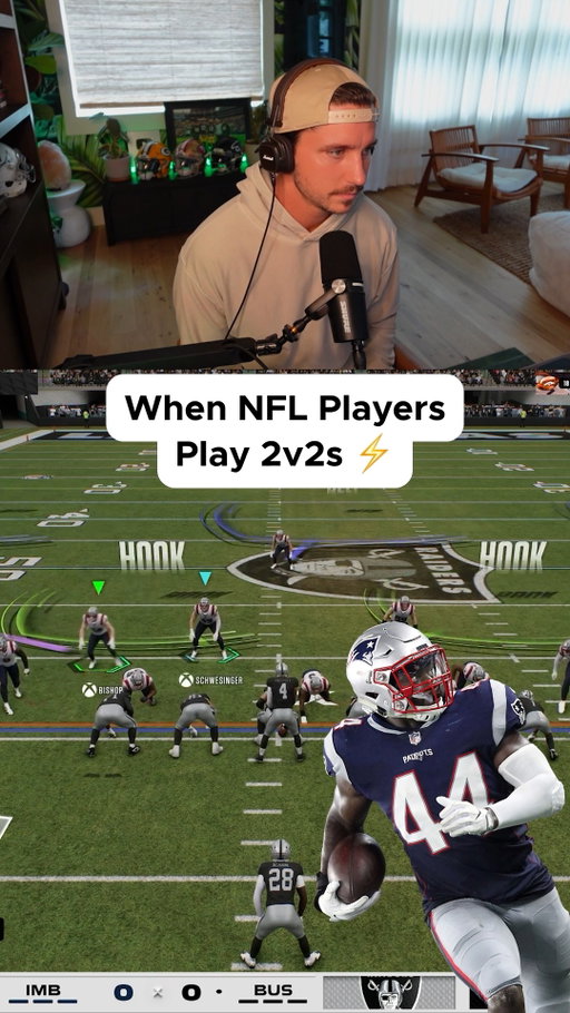 When 2 NFL Players Play 2v2 on Madden 27 😂
#football #madden #nfl #packers #patriots