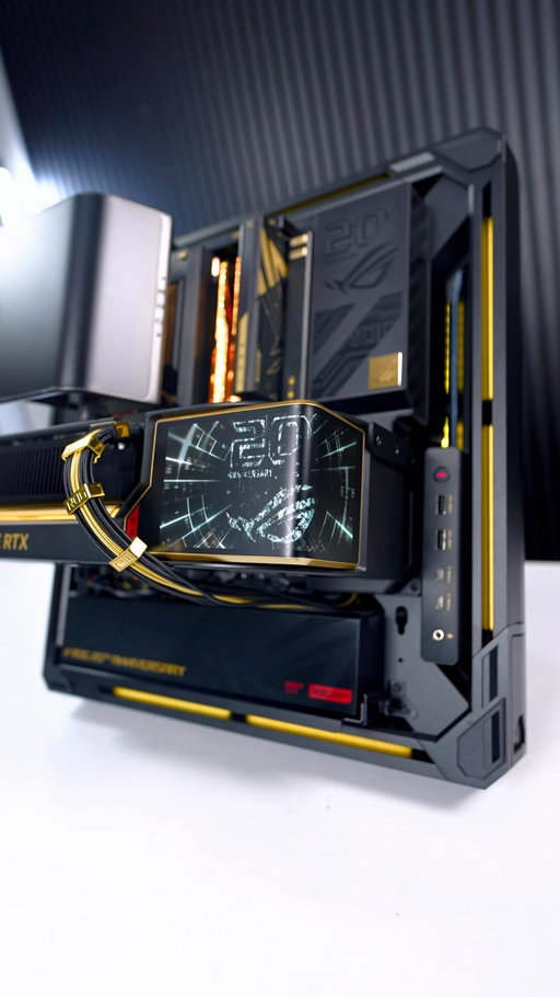 The most insane $25,000 ROG Gaming PC Build using the @rog_usa 20th anniversary parts!
#edition20 #rog