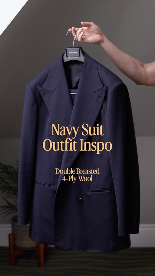The navy double breasted suit is one of the great constants in menswear.

Navy is the natural home for a double breasted suit for the same reason it works so well across the rest of your wardrobe. It is authoritative without being severe, formal without being unapproachable, and it pairs effortlessly with almost every shirt and tie combination you could reach for. If you are only ever going to own one double breasted suit, navy is where you start.

This one is made by @spiermackay in VBC 4-Ply, which is a fabric I have talked about before and will keep talking about because of how well it performs. This 4-Ply holds its shape, drapes incredibly well and is porous enough for the warmer weather. On a double breasted suit especially, where structure and drape are doing a lot of the work, the recovery and weight of a 4-ply is exactly what you want.

My favourite thing about this suit is the shoulder. It features an unpadded roped shoulder, a relatively new feature from Spier, which gives it the look of a structured shoulder but the feel of an unpadded one. 

Let me know what you think about this double breasted navy suit!

Navy DB VBC 4-Ply Suit: @spiermackay
Navy and White Bengal Stripe Shirt: @propercloth (use code ZaneL10)
Tie: @drakesdiary
Black Oxford Shoes: @grantstone