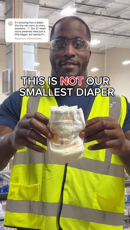 Professional Football Player Derick Hall knows more about preemie diapers than you may have realized. Born at just 23½ weeks and weighing only 2 lbs. 9 oz., Derick Hall entered the world with doctors giving him just a 1% chance of surviving the night. But while the odds said no, Derick and his mom Stacy never stopped fighting. Milestone after milestone, he proved every prediction wrong. Derick grew from a tiny NICU baby into a standout athlete, college graduate, and professional football player. Today, that same 1% story is inspiring hope for other families through the Derick Hall One Percent Foundation, which helps premature babies and their families navigate life beyond the NICU. 💙​
​
Unless you’ve had a baby in the NICU, you might not know how small a diaper can really be. Huggies makes preemie, micro-preemie, and nano-preemie (our smallest size!) for the incredible little fighters in the NICU. ​
​
#huggies #nanopreemie #diaper #littlefighters #derickhall​