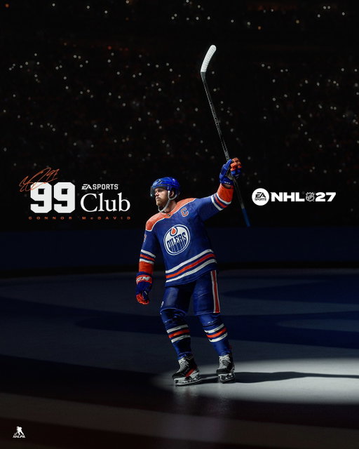 For the first time in EA SPORTS NHL history, there is a 99 Club. 🏆

And there could only be one first member. 

Welcome to the Club, Connor McDavid. #NHL27