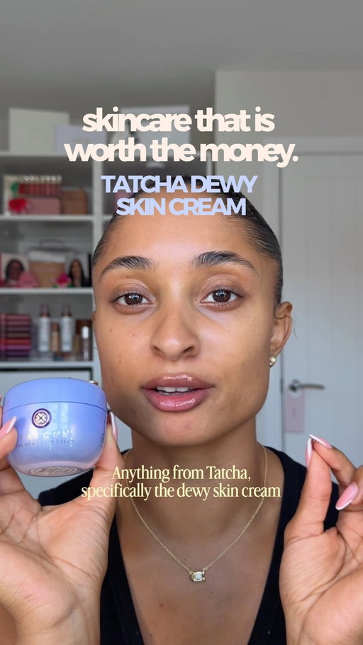 ad Skincare that’s actually worth your money 👀 Starting with the @tatcha Dewy Skin Cream because NOTHING makes my skin and makeup look quite like this does. 💜

She’s definitely a treat-yourself product, but one I genuinely keep going back to!

Available from @sephorauk online & in-store ✨

#Tatcha #TheDewySkinCream #SephoraUK