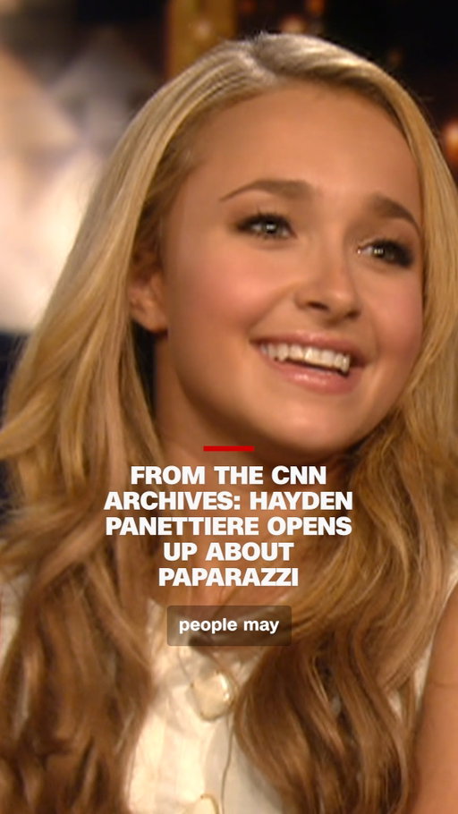 18-year-old Hayden Panettiere sat down with CNN in 2007 to discuss her insecurities, and how the behavior of paparazzi changed once she turned 18. Panettiere was pronounced dead on Sunday afternoon after being found unresponsive at an apartment complex in South Carolina. She was 36.