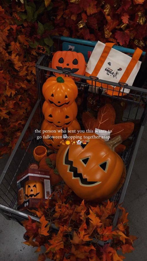 Who’s ready to escape the heat and go falloween shopping in the air conditioning at @AtHomeStores?! 🛒✨🍂🎃 #AtHomePartner You can use code “AHAJ8” online or in store for 15% off your purchase when you do!

The heat index here has been over 100 degrees for far too long, so it was the perfect time to head to my local At Home store and peruse the aisles of Halloween and fall decor! 🍂 I found SO many goodies and had a very happy shopping cart (one of the employees even told me that she and her coworker thought I must be fun because my cart looked fun hehe 🛒🎃🍁). I can’t wait to decorate my home with the finds, which I’ll be sharing with you soon too. 👀

What would have come home with you?! I’m most excited about my new fall leaf garlands, pumpkin wax warmer, and fall leaf pillows! 🍁

#summerween #falloween #fallismyfavorite #fallshopping halloween shopping, Halloween is everyday, Halloween is cool, Halloween girl, fall girl, shopping trip, fall home decor, Halloween home decor