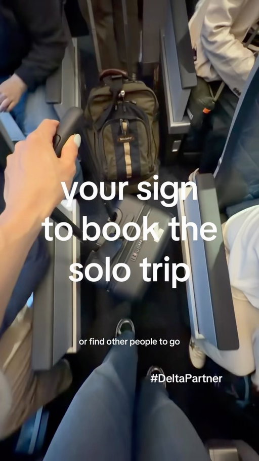 Take this as your sign to step out of your comfort zone this summer and book the trip ✈️ #DeltaPartner

The most important lesson I learned through solo travel? You will come home changed. Solo travel builds self-trust faster than anything else I’ve experienced. You stop fearing your own company and realize you can handle more than you thought!

And with Delta’s new routes directly to Europe, you can easily discover the version of yourself that solo travel unlocks 🫶 What destination is next on your bucket list? #solotravel #doingthingsalone #ireland #delta