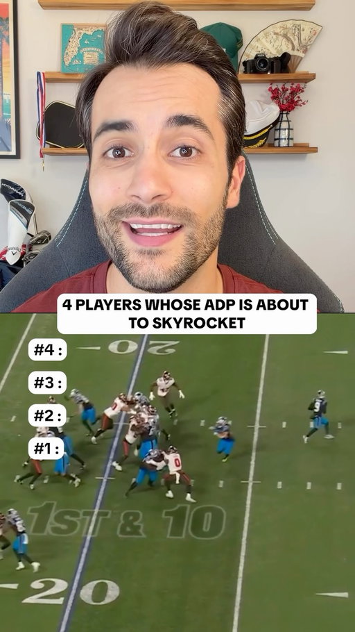 4 players whose ADP is about to SKYROCKET 🚀

Follow @fantasybuff14 for more #fantasyfootball content to help you dominate your draft!