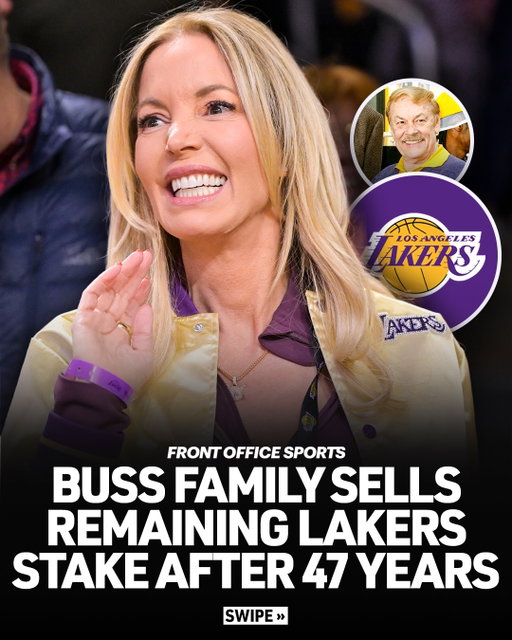 The Buss family are selling their remaining 17.8% stake in the Lakers to new majority owners Josh Kushner and Bob Iger after 47 years of ownership dating back to 1979.
