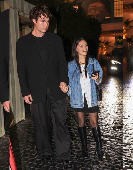 “Obsession” star Inde Navarrette is enjoying a night out with boyfriend Nick Aiello in L.A. If you didn’t see the news, it was announced that Inde will be playing Rogue in Marvel’s new “X-Men” movie!
#IndeNavarrette
#NickAiello
Photos: @backgrid_usa