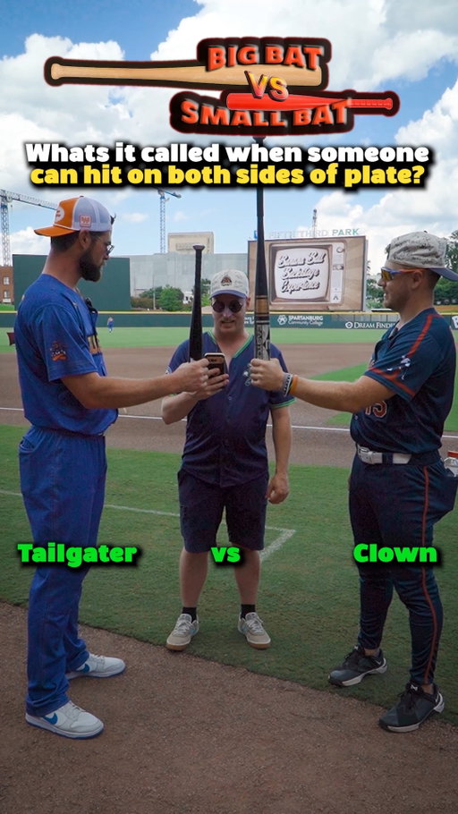 Banana players go head to head 😅 Ep. 5
#trevschirps #baseball #triviagame #bananaball 
@thetexastailgaters @theindianapolisclowns