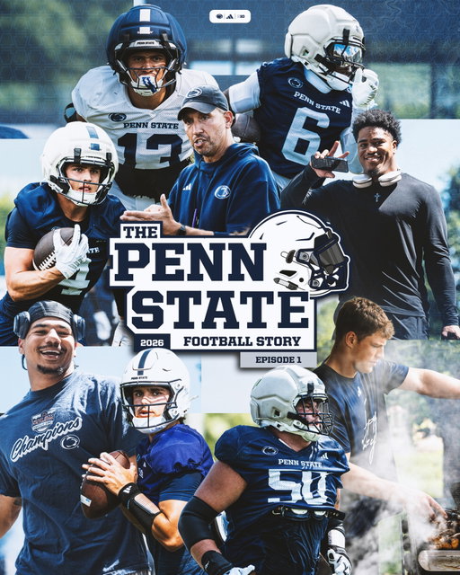 Episode 1️⃣ out now on the Penn State Athletics YouTube channel 👀🍿
