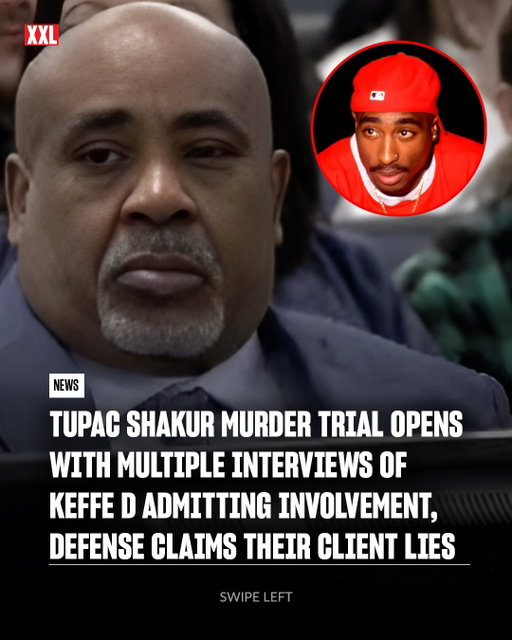 The Tupac Shakur murder trial opens with multiple interviews of suspect Duane “Keffe D” Davis admitting involvement, but the defense claims their client is a liar.

Opening statements officially started in what is hip-hop’s biggest unsolved murder case on Monday (Aug. 17). During opening statements, prosecutor Binu Palal told the jury that they would learn about Keffe D’s guilt from evidence and his own admission. Palal played multiple interviews that Keffe D conducted with investigators and media outlets where he admits to being present and passing the gun to the person who shot and killed Tupac during a drive-by near the Las Vegas Strip in September of 1996.

Keffe D’s attorney, Michael Sanft, countered that Keffe D is a liar and had nothing to do with the rap icon’s murder. Michael Sanft presented a slide that had the word “bullsh*t” on it and said that “Keffe was known to do this.”

He argued that in the 27 years after Tupac’s murder, Keffe D “was never charged for any of what he said during that time period, and it’s because they knew he was full of crap. Otherwise they would’ve.”

Sanft urged jurors to look at the facts and insisted prosecutors can’t even prove Keffe D was in Las Vegas on the night of the murder.

The trial is expected to last around a month.

🎥: Law&Crime Trials/YouTube