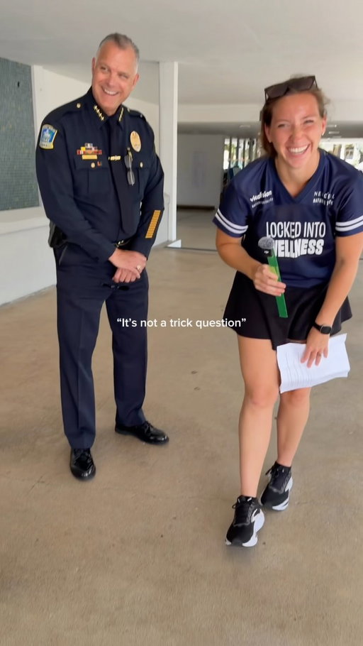 He knew the social team was up to something 😭🎥🚔
#lockedintowellnesstour #universityofmiami #wellness #vitamins
