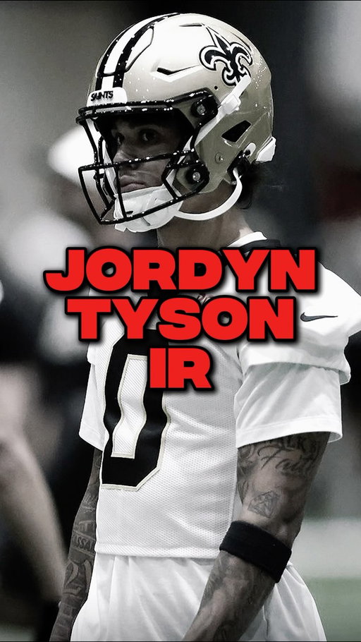 The Saints Are Placing Jordyn Tyson on the IR 

#saints #nfl #nflnews #fantasyfootball