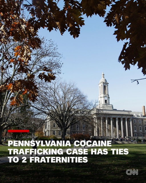 More than a dozen people were criminally charged Monday over their alleged ties to a cocaine-trafficking ring in Pennsylvania that involved two fraternities and students.

A total of 14 defendants — 13 of which were Penn State University students at or around the time of the alleged crimes in 2023 and 2024 — were charged Monday, according to the Pennsylvania Attorney General's Office.

Four defendants face charges of felony corrupt organizations, conspiracy and other offenses, while a fifth is charged with felony conspiracy and other crimes. Eight other student-aged defendants are charged with misdemeanor counts, like possession. One defendant, who is the father of a student, is accused of tampering with evidence and hindering the investigation.

At least four of the defendants are current students, according to the attorney general's office.

Read more at the link in bio. 

📸: Rob Carr/Getty Images