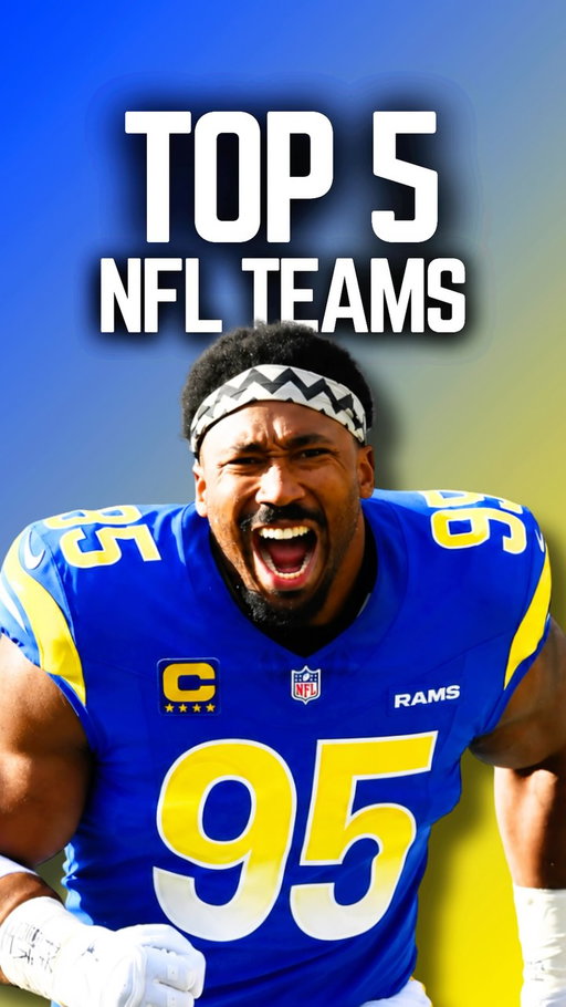 TOP 5 Teams in the NFL 🚀

Follow @fantasyfootballrocket For Daily NFL Content 🏆

#fantasyfootballtips #nfl #fantasy #rams #fantasydraft