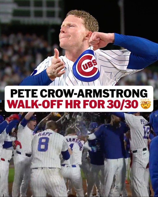 Leadoff home run, walk-off home run, 4-hit game, join the 30/30 club ... 

Pete Crow-Armstrong had quite the Monday night at Wrigley Field 😮‍💨