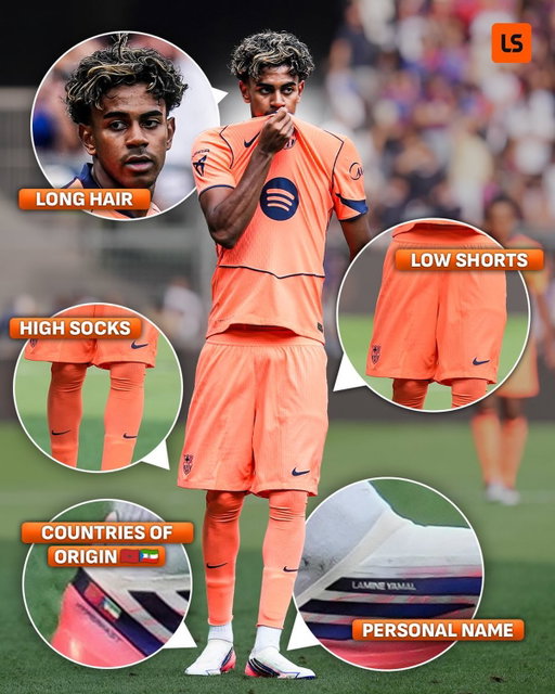 New season… another 𝙘𝙤𝙡𝙙 on-pitch aesthetic for Lamine Yamal 🥶💧