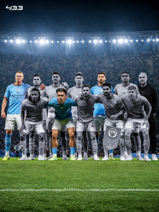 𝐓𝐇𝐄 𝐄𝐍𝐃 𝐎𝐅 𝐀 𝐌𝐀𝐍 𝐂𝐈𝐓𝐘 𝐄𝐑𝐀 🥲🩵

With Rodri set to join Barcelona, only three players from Manchester City’s 2023 Champions League final XI will remain at the club: Haaland, Grealish and Rúben Dias 🫤

The team that won the treble and made history together is slowly disappearing 🏆

From 11 starters in Istanbul to just 3 remaining 👀