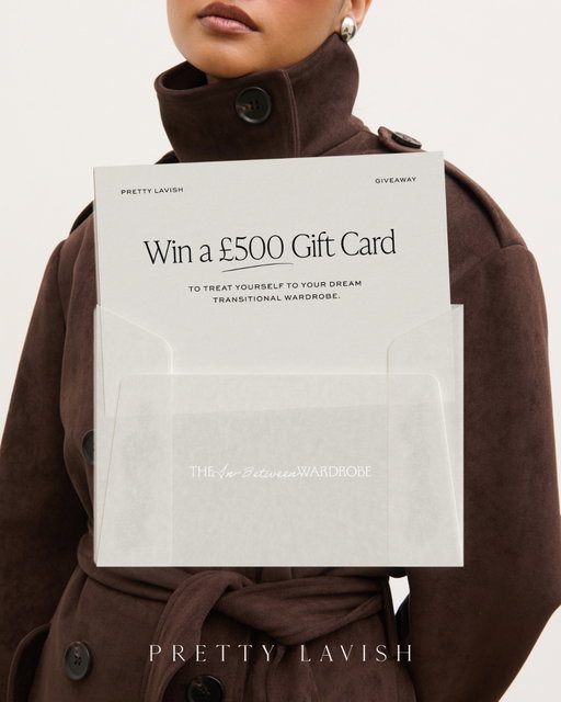 GIVEAWAY CLOSED 🤍
Win a £500 Pretty Lavish gift card to build your dream transitional wardrobe ✨
 
To enter:
— Follow @prettylavishuk
— Like this post
— Tag your besties below (each tag counts as an entry!)
— Share to your story for an extra entry
 
The winner will be announced on 1st September. Good luck 🤍