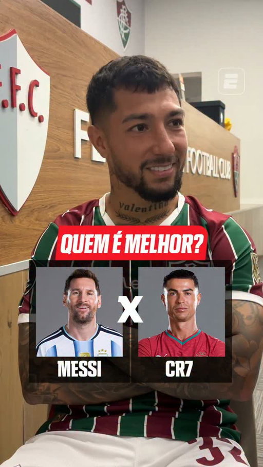 Pelé ou Maradona? Messi ou CR7? Real Madrid ou Barcelona? Lucho Acosta não ficou em cima do muro e respondeu todas! 

Assista a Independiente Rivadavia x Fluminense nesta terça-feira, às 19h, AO VIVO, pela ESPN no Plano Premium do #DisneyPlus.

#LibertadoresNaESPN #luchoacosta