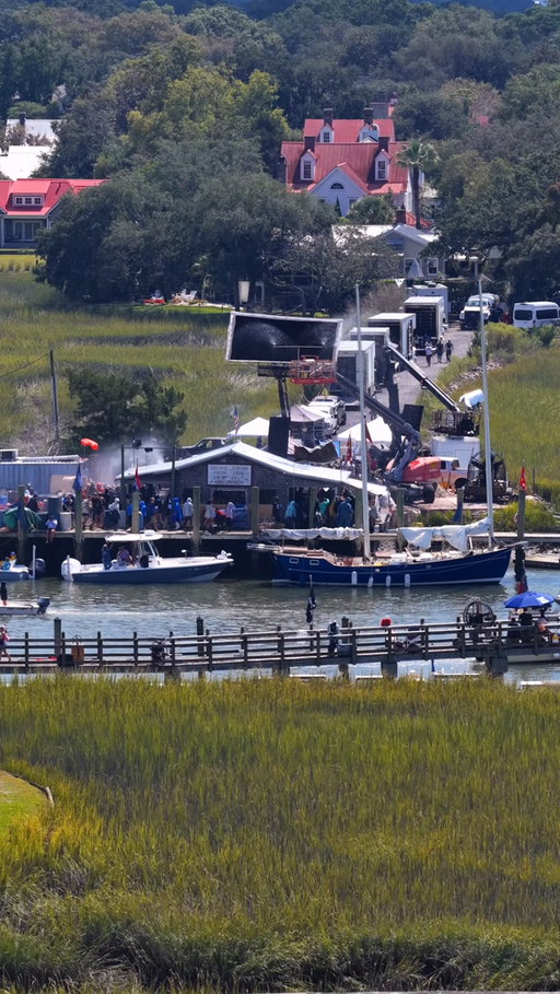 The fifth and final season of Outer Banks premieres August 20, and it’s pretty cool knowing that some of the final chapters were filmed right here in the Charleston area again. 🌊

Last year, Shem Creek was transformed into an Outer Banks set for a major storm scene. Film trucks, equipment, cranes, and a whole lot of activity took over the creek while the cast and crew brought the scene to life.

Now, one year later, we get to see how it all comes together.

Charleston has been a major filming location for Outer Banks since the first season, with Shem Creek serving as one of the show’s recognizable Lowcountry locations.

Season 5 premieres August 20 on Netflix. The final chapter of the Pogues starts now. 🌴

OBX | OBX5 | Outer Banks | Shem Creek | Charleston SC | Charleston filming locations | Netflix