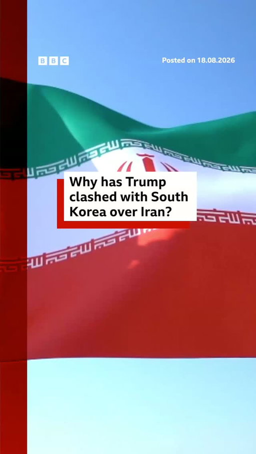 President Donald Trump has said that the US will "substantially reduce" joint military exercises with South Korea, citing his "very good relationship" with North Korea's leader Kim Jong Un.
 
The move comes after Trump expressed frustration with Seoul for declining to join the US in the "denuclearisation" of Iran.
 
Tap the link in @BBCNews’s bio for more on this story.
 
#DonaldTrump #SouthKorea #BBCNews