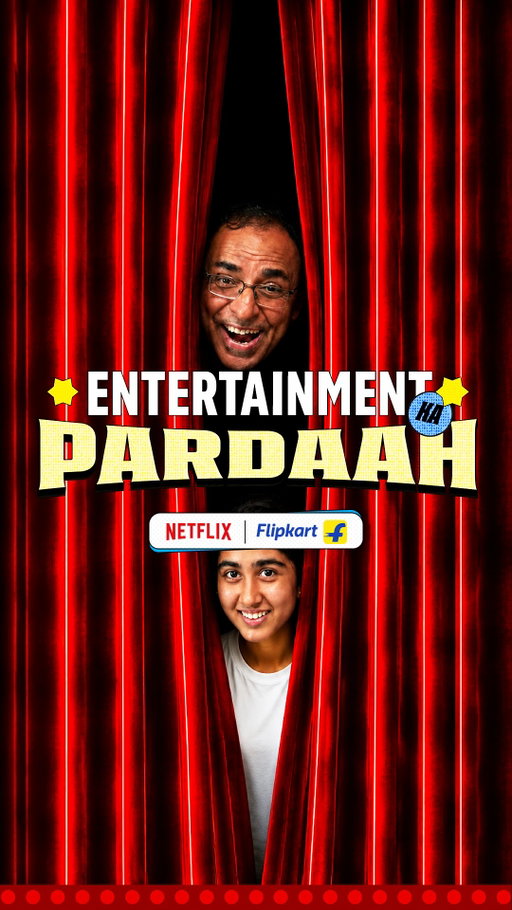 Pardeh par movies toh sab dekhte hain.  Ab pardeh ki wajah se bhi dekhenge. 👀 
Introducing Netflix with Flipkart. Simply, Shop to Stream now!