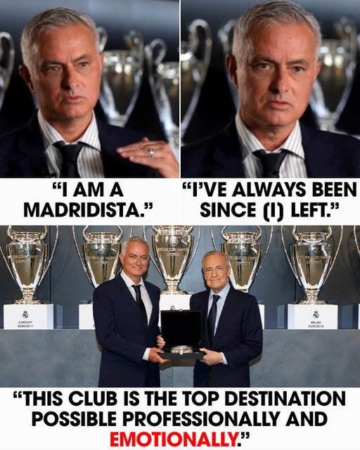 Real Madrid formally introduced Jose Mourinho on Tuesday, after he was reappointed as manager earlier this summer ⚪️

The more football changes, the more it stays the same 🔥