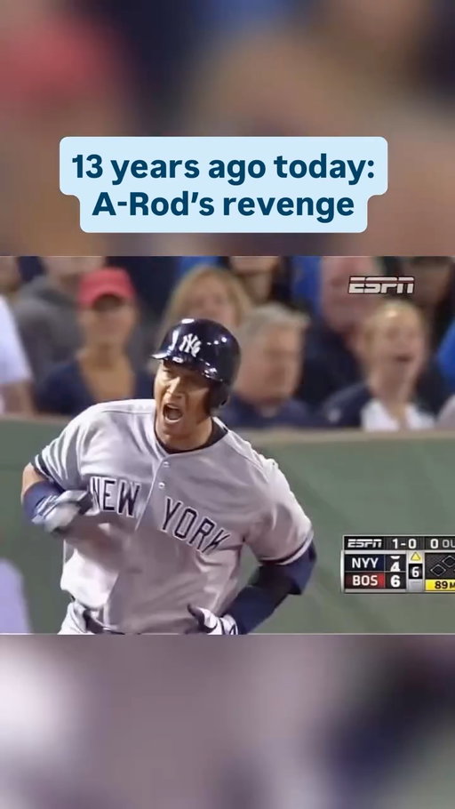 On this day in 2013: After Ryan Dempster intentionally throws at Alex Rodriguez multiple times, A-Rod gets his revenge by mashing a home run to dead center off him. 

Hard to not get fired up by Joe Girardi going ballistic on the umps for not tossing Dempster. The Yankees would go on to win on Sunday Night Baseball thanks to Brett Gardner’s go-ahead, bases-clearing triple in the 6th.

@AROD certainly had a flair for the dramatic! 

#Yankees #NewYorkYankees #MLB #Baseball #AlexRodriguez AROD