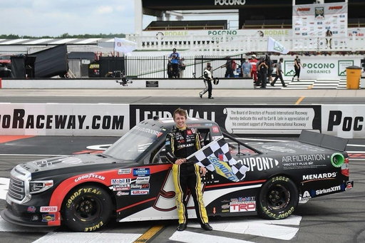 8.18 

Winning my one and only Truck Series race in the iconic No. 51 at Pocono will always be a special moment in my career. That same truck went on to win the Owners’ Championship later that year.

I raced side-by-side with Kyle throughout my entire career. I lost to him plenty of times, but I got to beat him once; and that win changed the trajectory of my career. From that point on, things took off.

I took every note I could in those meetings. I listened when he talked and watched how he approached racing. When you get the chance to learn from the best of the best, you take in everything you can.

Kyle was built different. His talent, intensity and the way he understood a race car were unmatched. He was the best of the best on track, and I’m grateful I had the opportunity to race against him, drive for him and learn from him along the way.

#kylebuschday #foreverrowdy