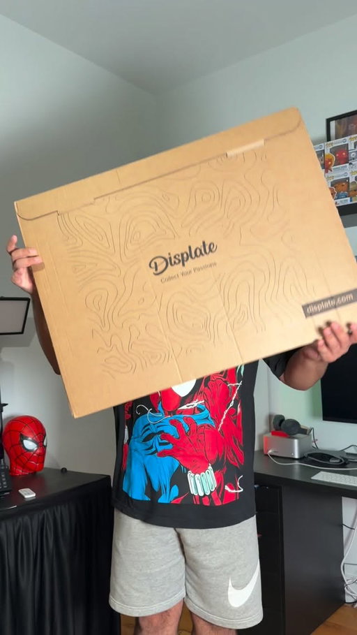 Finally gave my setup the upgrade it needed 🔥 Partnered with Displate to bring some life to the walls and these Textra posters are INSANE! Check out Displate to upgrade your setup today! 

#ad #Displate #GamingSetup #SetupUpgrade #RoomSetup