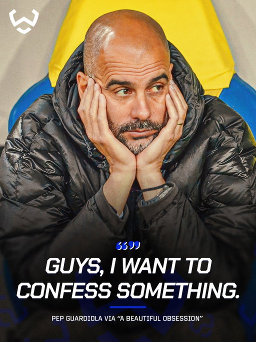 Pep Guardiola’s speech after Manchester City’s 2-0 defeat to Juventus in 2024 took a very personal turn 👀

🗣️ “Guys, I want to confess something. I am divorced from the most beautiful woman on your planet, my wife, my ex-wife.”

“I love her unbelievably, but we lost the passion. I love her? Yeah, absolutely. She loves me? Yeah, but we lost the passion.”

Pep then used that experience to make his point to the players:

🗣️ “In your lives, whatever you are going to do, do it with passion. I don’t want good players, I want players with passion.”

A brutally honest message about love, life and football.