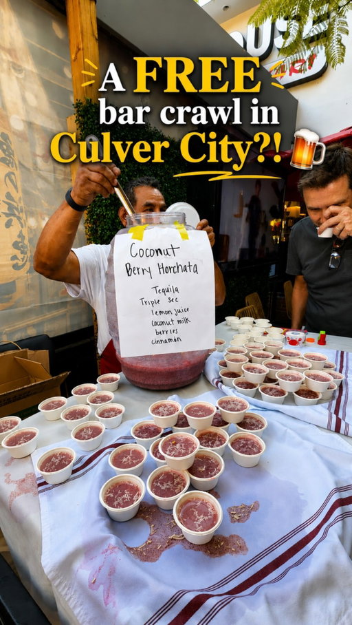 Downtown Culver City’s Taste of Summer is a free bar crawl where you can walk around and try free drink samples from participating bars and restaurants. They have non-alcoholic options too! 🍹 There were honestly so many samples to try, I couldn’t believe the whole event was free. Plus, there’s live music throughout the evening. Such a fun event to check out with friends or even make it a date night!

#thingstodoinlosangeles #losangeles #barcrawl #dateideas #explorepage