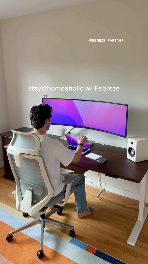 #febreze_partner after a long day wfh session @febreze PLUG Scent Booster lets me relax and destress. Run to get your Scent Booster now! Try for as low as $4.99 now through 8/29! #homescents #homefragrance #homedecor #cozyathome