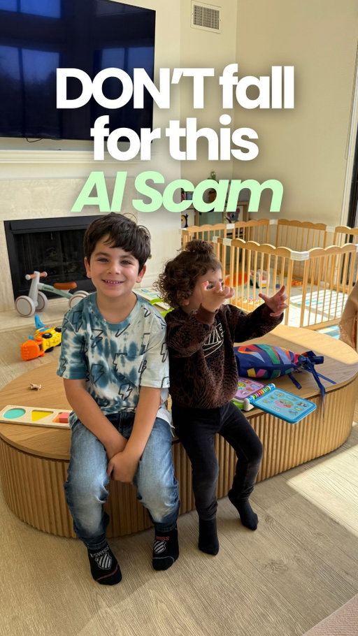 Scammers can use AI to copy your child’s (and even your grandma’s) voice and trick you. Here’s how to get ahead of it📲

Tag someone who should know this 

#aiscam #voicecloning #cybersafety #aiawareness #aiformoms