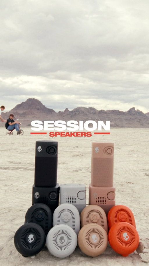 Party Mode Activated 👊😎 introducing our all-new Session speaker lineup. 

Turn em up and take em anywhere. 

Every Session speaker is pair-able with up to 100 others. Link up with your friends and play Limp Bizkit loud enough for the whole block. 🔊🔊🔊