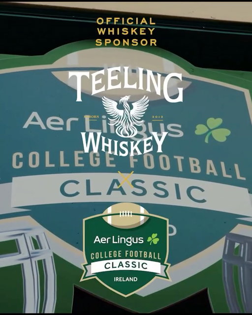 The countdown is on! 🏈

The Aer Lingus College Football Classic lands in Dublin on 29 August 2026, with TCU vs UNC bringing the spectacle of college football to Ireland.

Secure your tickets, gather your team, and  celebrate Teeling, the official Whiskey Sponsor of the Aer Lingus College Classic.

🎟️ Tickets available now via the link in bio.

#TeelingWhiskey #AerLingusCollegeFootballClassic #CollegeFootball #Dublin #GameDay