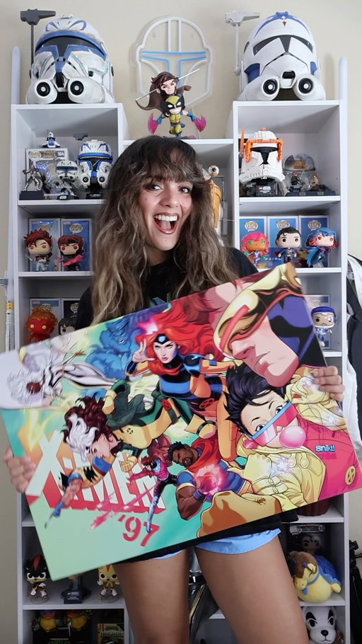 the nerdy game room of my dreams is coming together thanks to @displate !!🤩

+ the quality of these posters is so insane, i loveee all the color! they were so easy to hang too! i can’t wait to get more🤭🤍

#displate #metalposter #ad #marvel #trending